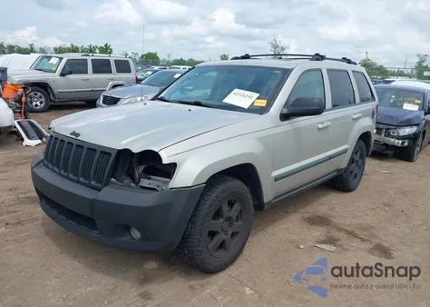 2009 Jeep Grand Cherokee Laredo из США, поврежденный, VIN 1J8GR48K49C507960